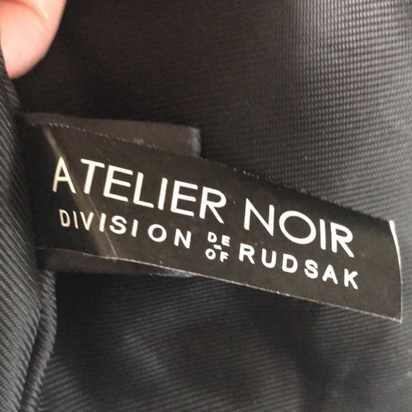 NWOT Atelier Noir Rudsak Black Leather Hobo Shoulder Bag Purse - Picture 16 of 17